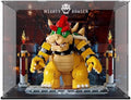 KoDeer Acrylic Display Case for Lego 71411 The Mighty Bowser, 3MM Acrylic Case for Lego The Mighty Bowser (Model NOT Included)