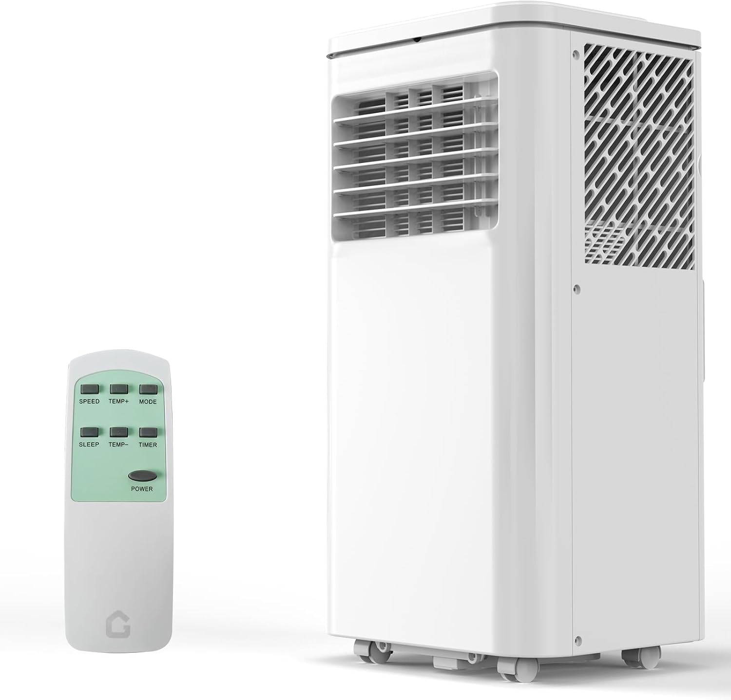 GarveeTech Portable Air Conditioners, 10000 BTU Air Conditioner for Room Up to 450 Sq.Ft, 24H Timer, Remote Control, Dehumidifier, 3 in-1 AC Unit with Window Kit for Bedroom, Indoor Rooms, Home Office