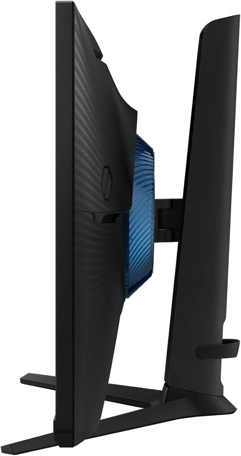 Samsung 24-Inch Odyssey G3 (G30D) Series FHD Gaming Monitor, 1ms, 180Hz, AMD FreeSync, Adjustable Stand, Black Equalizer, Virtual Aim Point, Eye Saver Mode, Flicker-Free, LS24DG302ENXZA