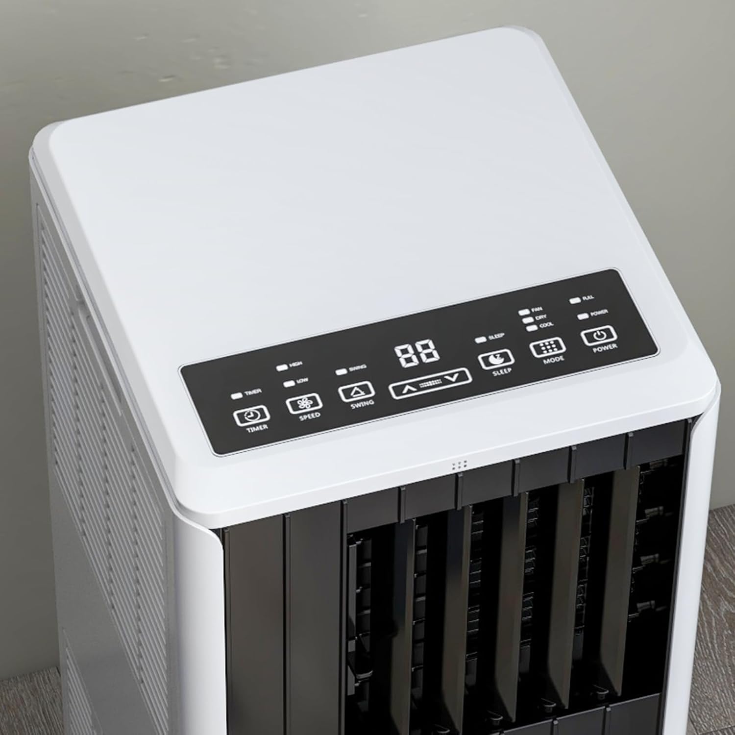 Portable Air Conditioners 8000 BTU, 3-in-1 Portable AC Unit with Dehumidifier and Fan, Ultra Quiet Room Air Conditioner for Up to 350 Sq.Ft, Remote Control, 24H Timer, Washable Filter
