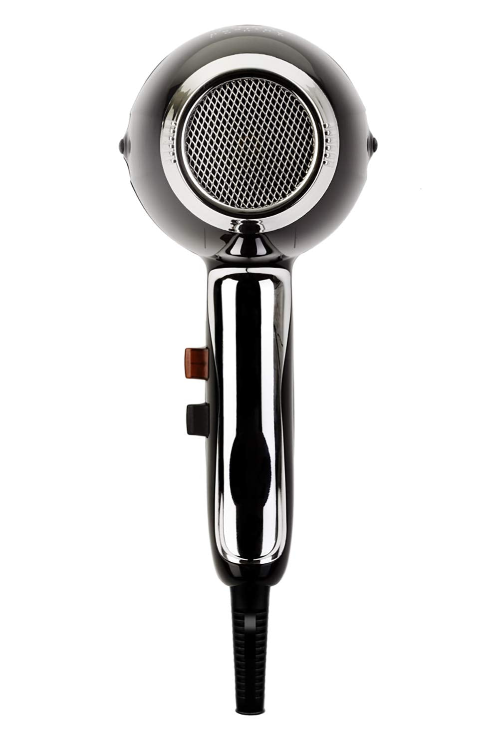 Elchim 3900 Healthy Ionic Ceramic Hair Dryer, Black/Silver, 1 Count (Pack of 1)
