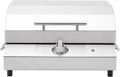 Kenyon G2 Portable Tabletop Electric Grill, 1440W Single Burner, Stainless Steel Body, Cast Aluminum Grate, UL Approved Grill For Indoor And Outdoor Use, Removable Lid, Dishwasher Safe, 120Volts