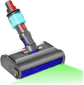 Electric Mop Head Wet and Dry with Washing Brush ，Compatible for Dyson， V7 V8 V10 V11 V15 Green Light Cleans and Dries Hard Floors,Main Brush