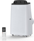 GarveeTech 14,000 BTU Portable Air Conditioner for Indoor Rooms, 3 in-1 AC Unit for Bedroom 550-750 Sq.Ft, Dehumidifier, Fan, Sleep Mode, 24 Timer, Remote Control, Window Kits