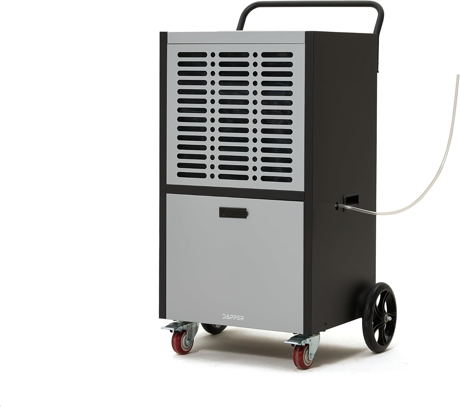 290 Pints Commercial Dehumidifier for Basements & Industrial Spaces – Built-In Pump, Drain Hose, Continuous Operation, 2-Speed Fan, 24000 Sq Ft Coverage