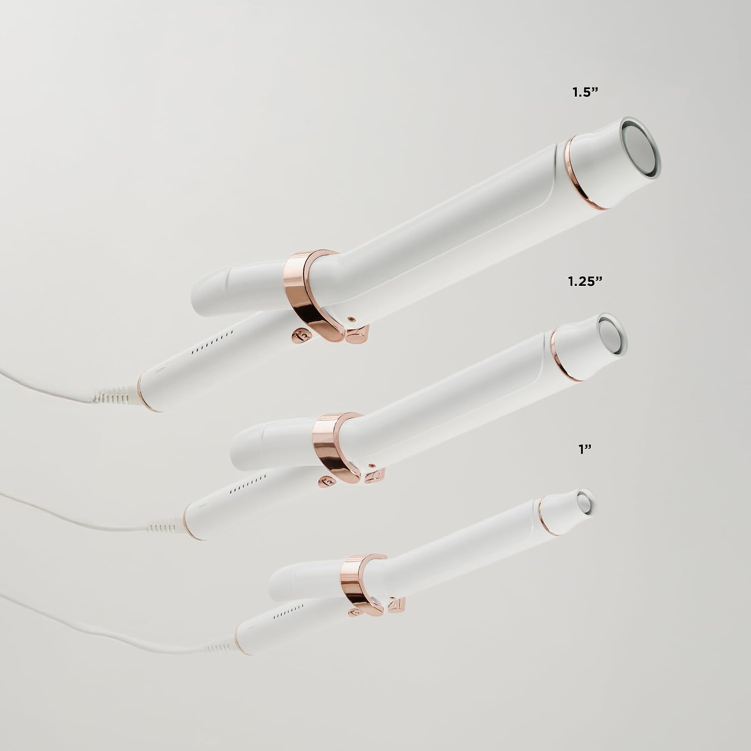 T3 SinglePass Curl X Extra-Long Barrel 1', 1.25', 1.5' Curling Iron with 9 Heat Settings and Ceramic Barrel for Fast Styling and Lasting Results on All Hair Types