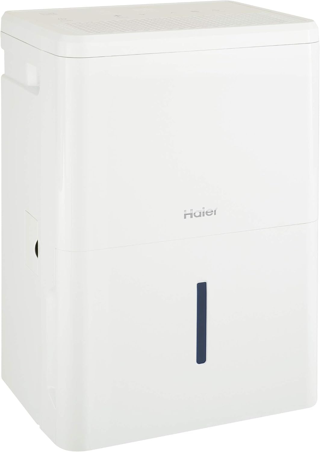 Haier 35 Pint Portable Dehumidifier, Perfect for Bedroom, Basement & Garage, For High Humidity or Very Damp Areas, Empty Bucket Alarm, Clean Filter Alert & LED Digital Controls, Energy Star, White