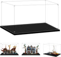 Display Case for Lego 21363 The Goonies, 11370 Stranger Things: The Creel House or 21350 Jaws, 25.59x9.84x15.74inches (65x25x40cm), Protect Your Collectibles from Dust with a Clear Showcase