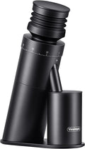 Coffee Grinder, Viesimple Gen 4, Single Dose Burr Coffee Grinders with Magnetic Dosing Cup, Electric Coffee Bean Grinder with Anti-Static Design, Espresso Grinder Compact & Quiet for Home Use Black