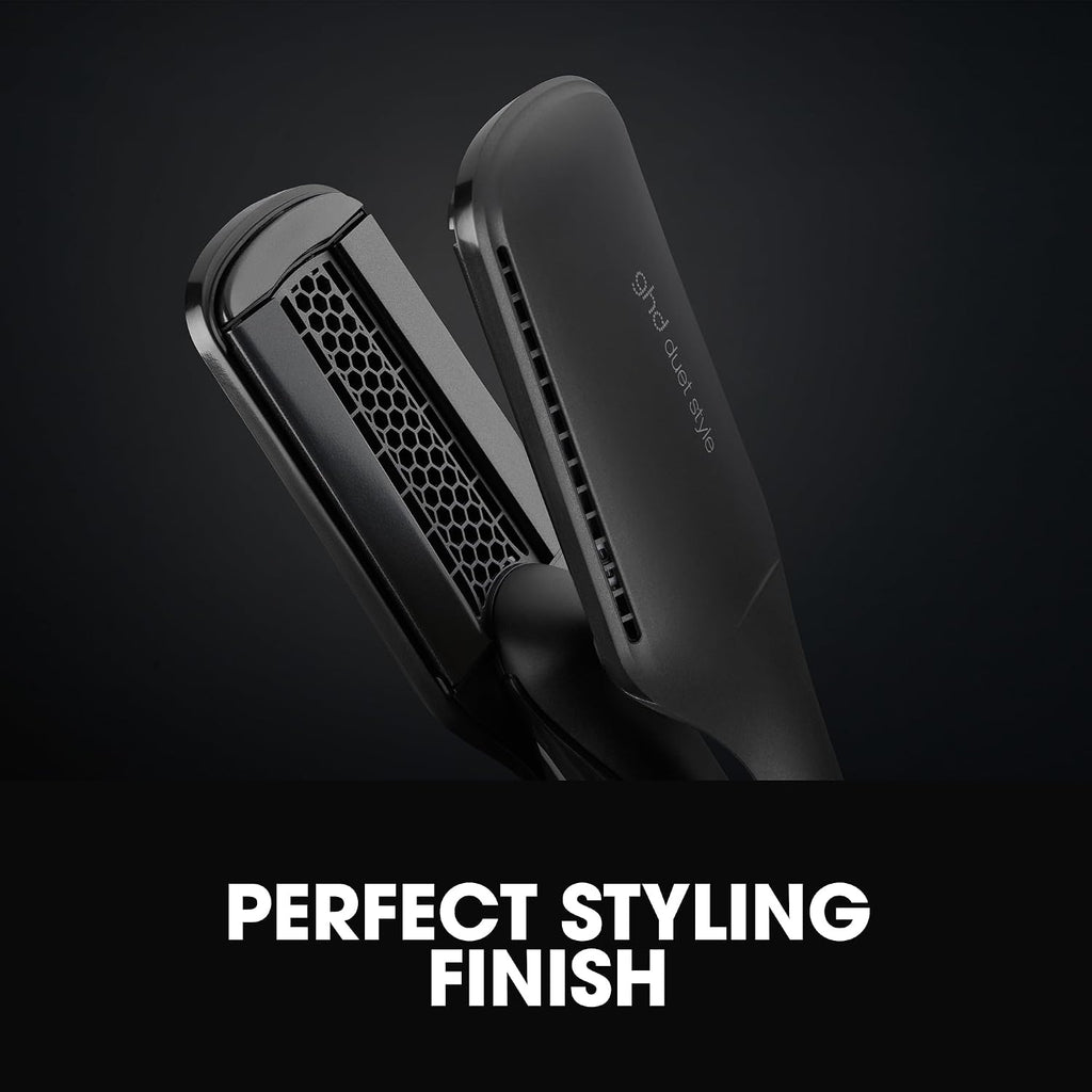 ghd Duet Style - 2-in-1 Flat Iron Hair Straightener + Hair Dryer in One Tool | Transform Hair from Wet to Styled with No Heat Damage | Blow Dry with No Fizz | 2X More Shine