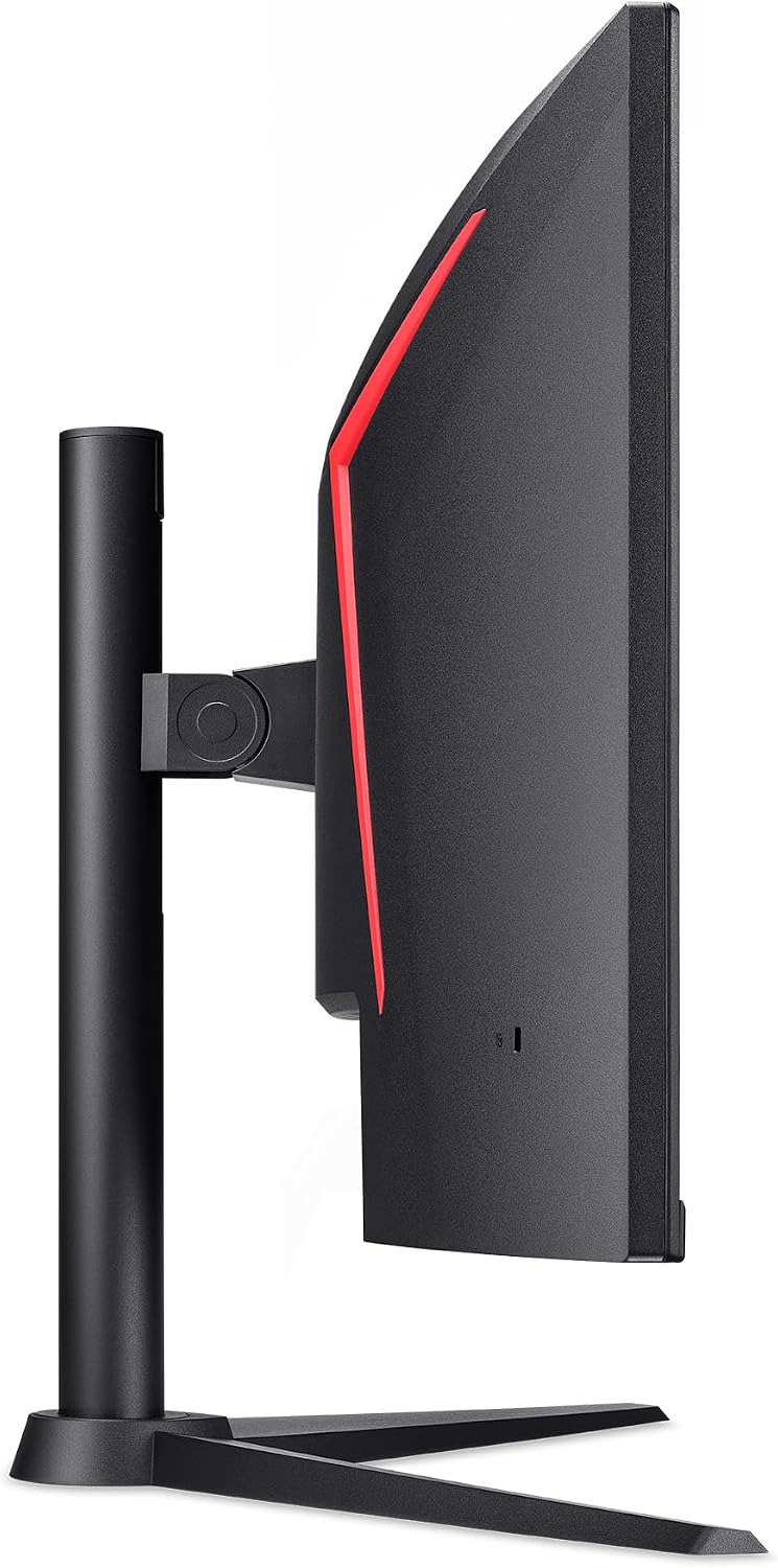 acer Nitro 34' Gaming Monitor | QHD 3440 x 1440 | 1500R 21:9 Curved | AMD FreeSync Premium | 200Hz Refresh Rate | 1ms (VRB) | sRGB 99% | 1 x Display Port 1.4 & 2 x HDMI 2.1 Ports | XZ340CUR X0bmiiphx