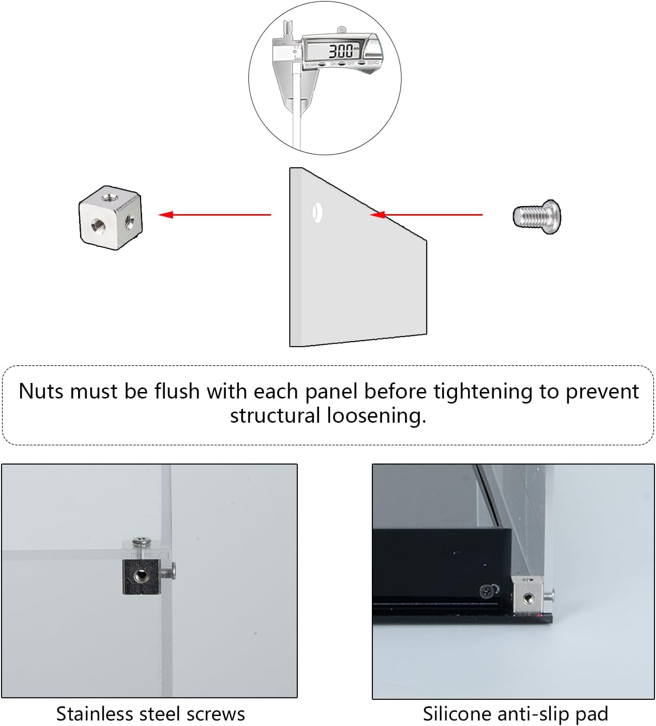 3MM Acrylic Display Case Compatible with Lego Set 21330 Home Alone,Dustproof High Definition Printing Box Fit for Lego Home Alone Model Gift for Christmas(Case Only)