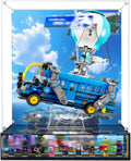 Acrylic Display case for Lego 77073 Battle Bus - dustproof with uv Protection,Custom Fit for Lego 77073 Model - Collector's Edition(Model not Included)