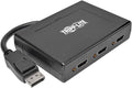TRIPP LITE 3-Port DisplayPort to HDMI Multi Stream Transport Hub MST, DP 1.2, DP to HDMI, 3840x2160 4K X 2K @ 60Hz (B156-003-HD-V2)