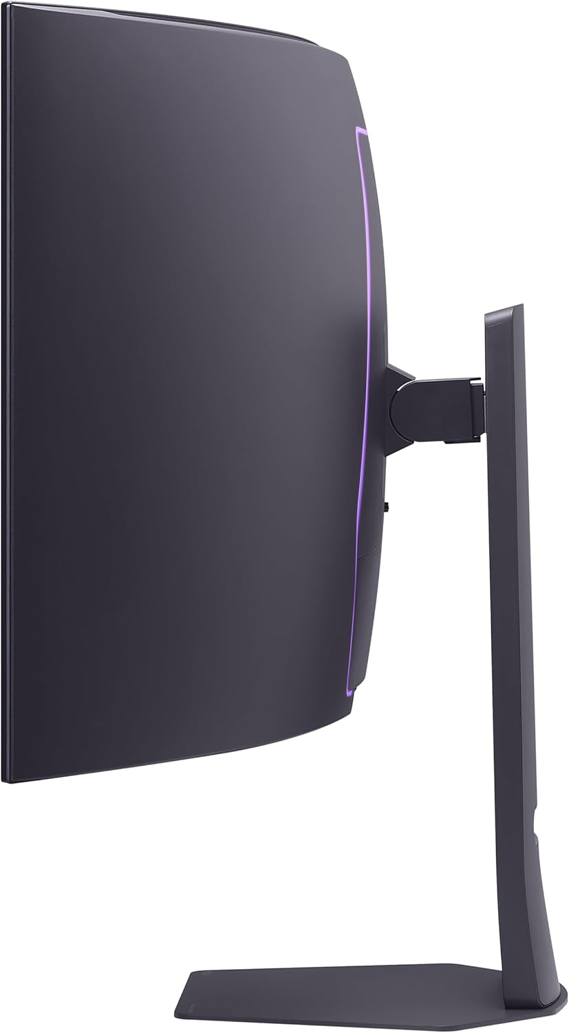 LG 45GX950A-B 45-inch Ultragear 5K2K WUHD (5120 x 2160) OLED Curved Gaming Monitor, Dual-Mode, 165Hz, 0.03ms, NVIDIA G-Sync, AMD FreeSync Premium Pro, HDR True Black 400, USB Type-C 90W, DP2.1