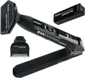 MANGROOMER - INTELLIMAX PRO - New Back Shaver with 2 Shock Absorber Flex Heads, Power Hinge, Extreme Reach Handle and Advanced 2.7' Extra-Wide Blade Design (Version 3.0)