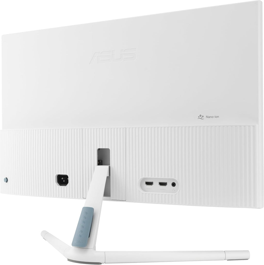 ASUS 27' 1080P Eye Care Monitor (VU279HFI-W) - Full HD, IPS, 100Hz, SmoothMotion, Adaptive Sync, Nano-ion, Eye Care Plus, Blue Light Filter, Flicker Free, VESA Wall Mountable, 3 yr Warranty