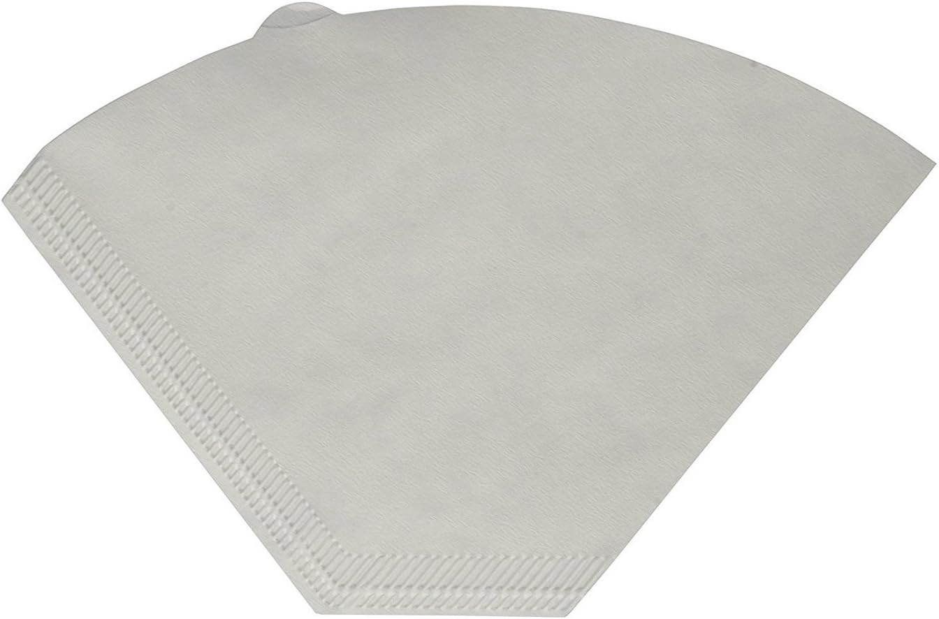 Technivorm Moccamaster 39340 CDT Grand Coffee Maker, 60 Ounce, Silver 4 White Paper Filters, 100-count per box