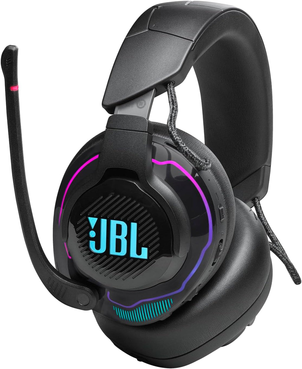 JBL Quantum 910 - Wireless Over-Ear Performance Gaming Headset with Head Tracking-Enhanced, Active Noise Cancelling and Bluetooth, JBL QuantumSPATIAL 360, Low Latency Wireless System (Black)
