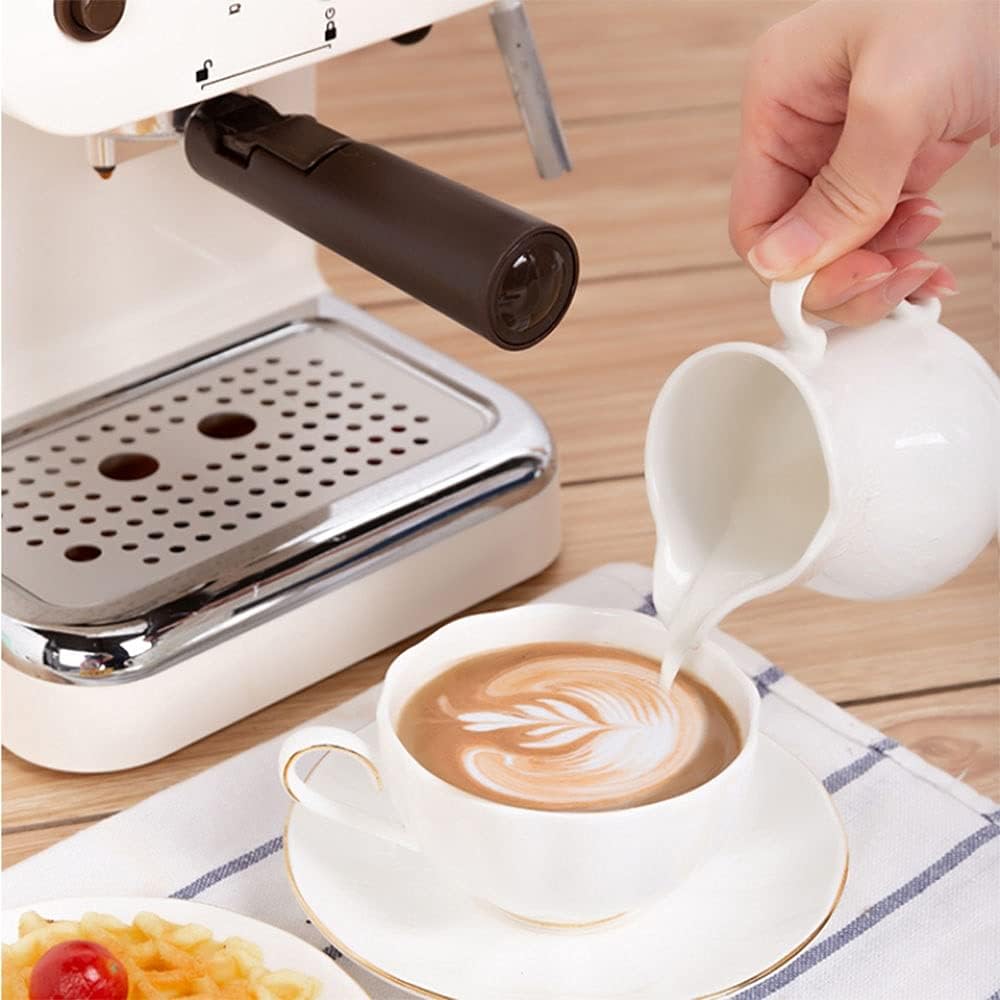 Coffee machine Coffee Machine Coffee Maker Home Steam Type Small Coffee Machine Frothing Mini Retro Full Semi-Automatic Espresso Machine For Office Home Dormitory