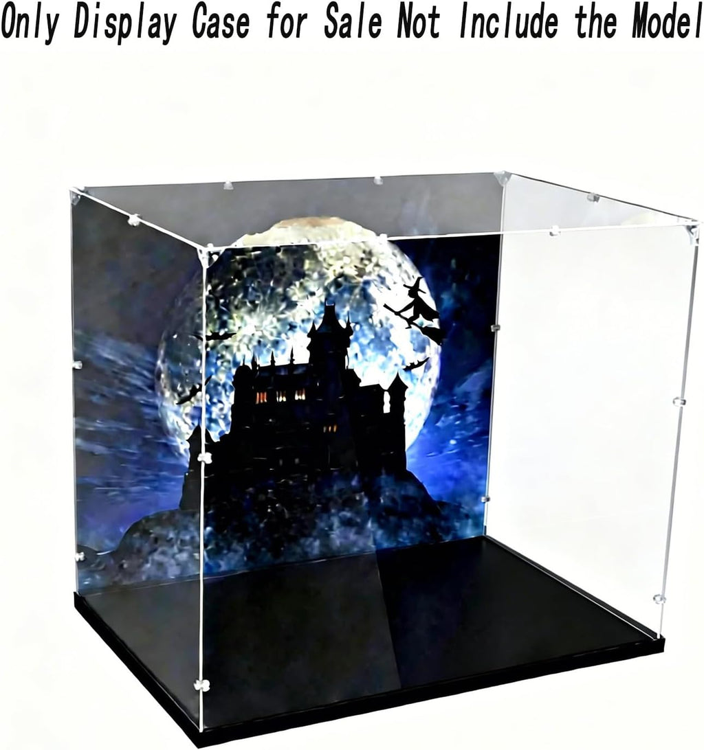 WICUS 3mm Acrylic Display Case for Lego 71043 Dustproof Clear Display Box(NOT Included The Model)