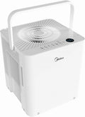 Midea Cube 50 Pint Dehumidifier for Basement and Rooms at Home for up to 4,500 Sq. Ft., Built-in Pump, Drain Hose Included, Smart Control, Works with Alexa (White), ENERGY STAR Most Efficient 2022