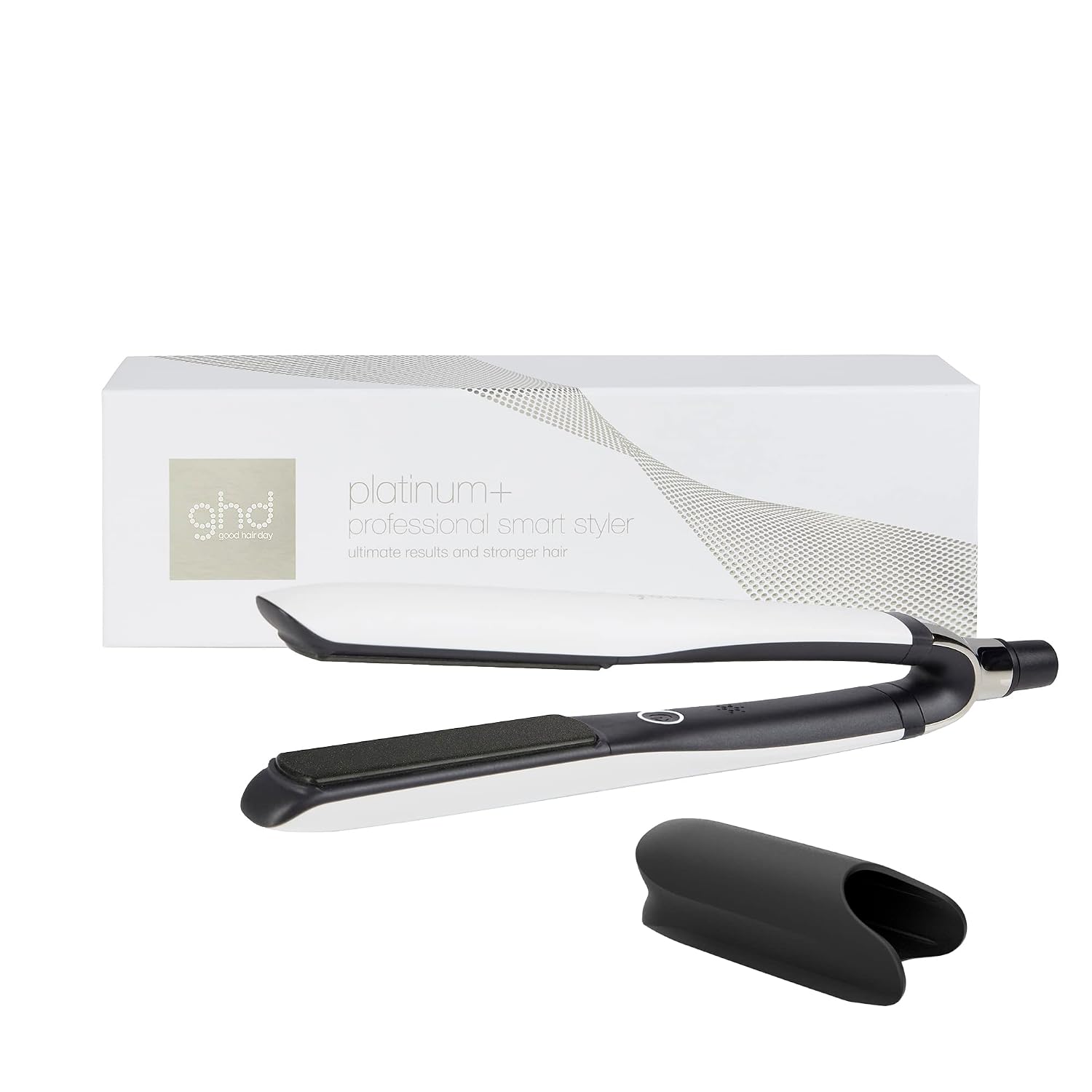 ghd Platinum+ Styler ― 1' Flat Iron Hair Straightener, Professional Ceramic Hair Styling Tool for Stronger Hair, More Shine, & More Color Protection