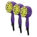 Bed Head Curls-in-Check 1875W Hair Diffuser Dryer | Great for Curly Hair,Reduce Frizz & Static | Diffuser-Hair Dryer Enhances Natural Curl,Waves & Texture,(Pack of 3)