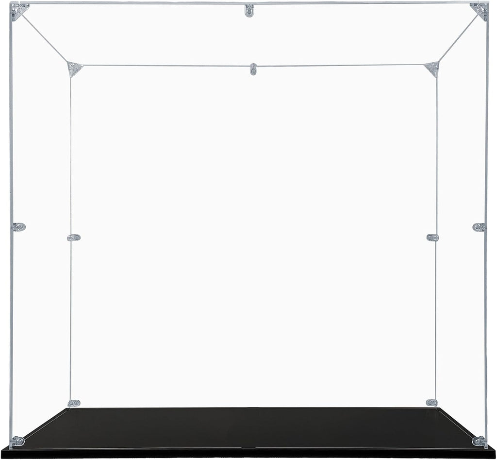 Acrylic Display Case Compatible for Lego NINJAGO City Markets #71799, Dustproof Display Case (Case Only) (Lego Sets are NOT Included)