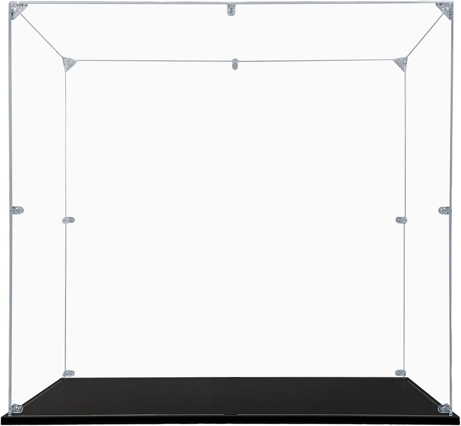 Acrylic Display Case Compatible for Lego NINJAGO City Markets #71799, Dustproof Display Case (Case Only) (Lego Sets are NOT Included)