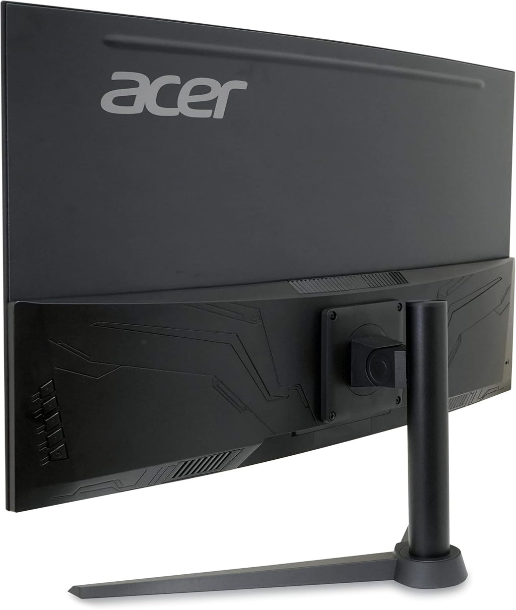 acer Nitro 31.5 Inch WQHD 2560 x 1440 1500R Curved PC Gaming Monitor | AMD FreeSync | Up to 180Hz Refresh | 1ms VRB | Speakers | One Display Port 1.4 & Two HDMI 2.0 | XZ320QU S3bmiiphx