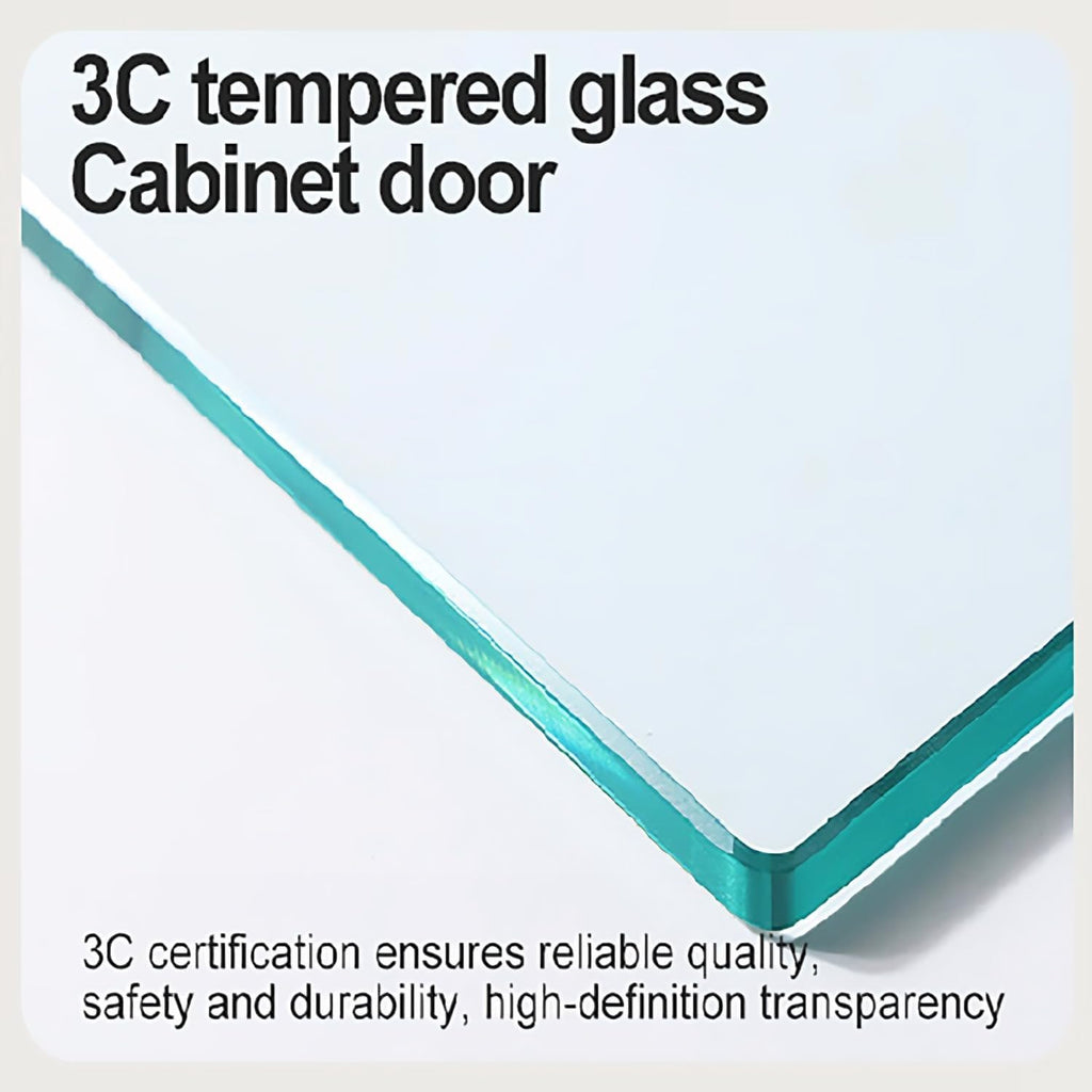 5 Tier Glass Display Case, Display Cabinet with Glass Door, 67'Transparent Curio Case, Organizers Rack & Display Shelf, Kids Bookcase for Bedroom, Office, Playroom, Living Room.