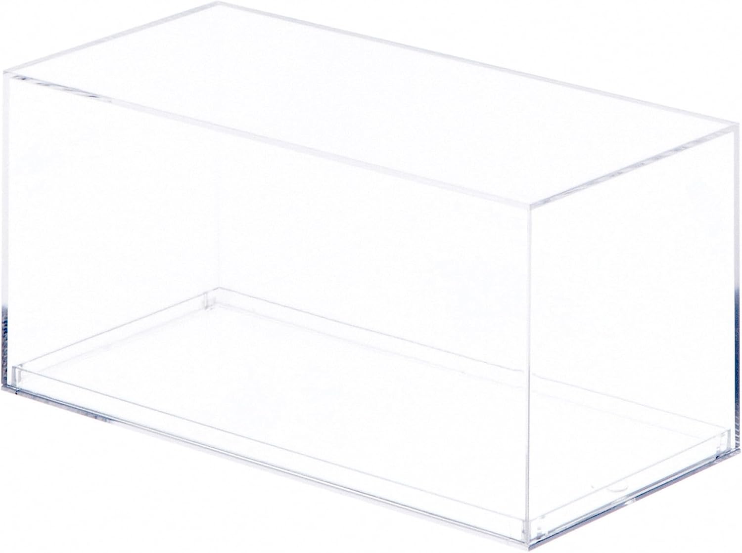 Pioneer Plastics 083C Clear Plastic Display Case for 1:32 Scale Cars, 8' W x 3.75' D x 3.5' H (Mailer Box), Pack of 24