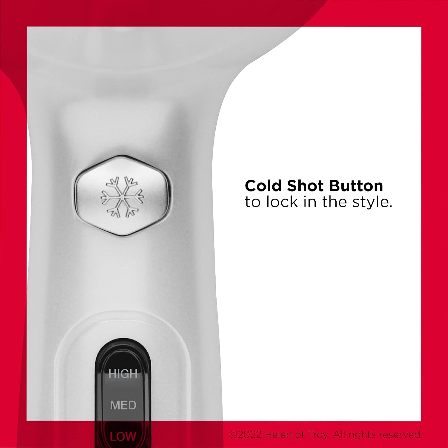 REVLON Volume Booster,Hair Dryer with Curl Enhancing Diffuser | Increase Volume,Decrease Frizz and Damage,Fast Drying,1875 Watts (White),(Pack of 6)