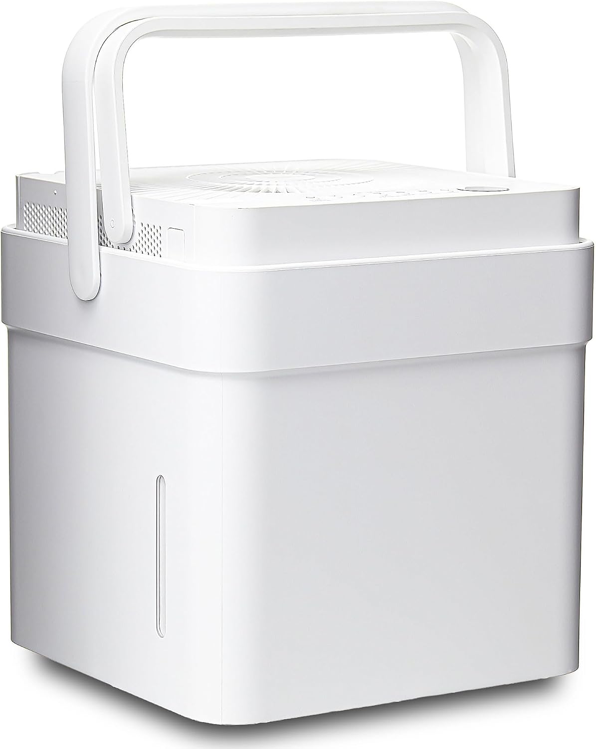 Midea Cube 50 Pint Dehumidifier for Basement and Rooms at Home for up to 4,500 Sq. Ft., Built-in Pump, Drain Hose Included, Smart Control, Works with Alexa (White), ENERGY STAR Most Efficient 2022