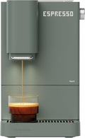 Terra Kaffe Demi Compact Fully Automatic Espresso Machine - Roaster-Approved Espresso Settings - Barista-Level Quality with Built-In Grinder - Coffee Machine - Forest