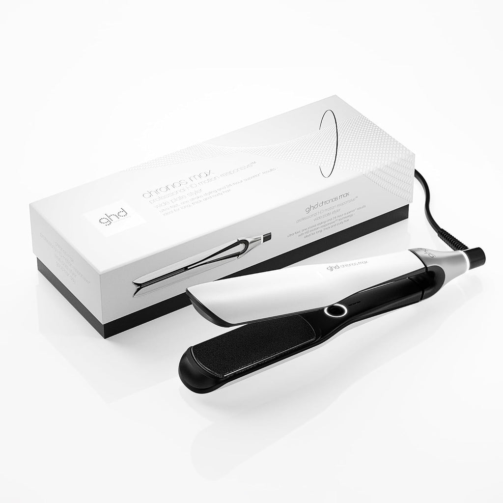 ghd Chronos & Chronos Max Stylers -1' and 2' Professional Flat Iron Hair Straighteners|3X Faster Styling|More Shine,Less Frizz & 3X Straighter in One Stroke,Results that Last 24hrs|85% More Shine