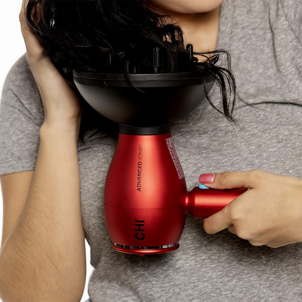 CHI 1875 Series Advanced Ionic Compact Hair Dryer, Blow Dryer For Ultra-Fast Hair Drying, Reduces Frizz & Increases Shine, 3 Heat + 2 Speed Settings