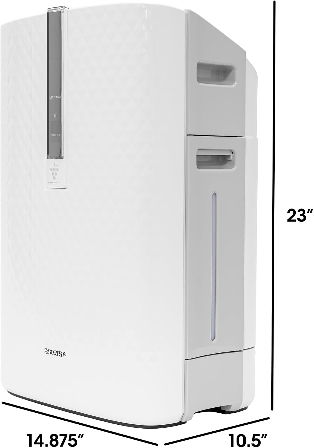 SHARP Air Purifier with Humidifier Combo – Covers up to 1,230 sqft in one hour, True HEPA Filter Air Purifier for Medium Rooms, Home Nursery, Dust, Smoke, Pollen - KC850U