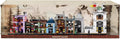 Acrylic Display Case for Lego 76444 Diagon Alley Building Set,Clear Display Case, Dust-Proof Display Case Compatible with Lego 76444 (Only Display Case)