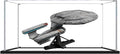 Acrylic Display Case for Star Trek: U.S.S. Enterprise NCC-1701-D for Lego 10356, Transparent Dustproof Storage Box (Model Not Included) (Mirror 2MM)