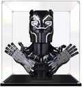 Acrylic Transparent Display Case for Lego 76215 Black Panther Dustproof Transparent Display Case Showcase（17.7*13.7*19.6 inches (Display Case Only) (3mm)