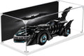 Acrylic Display Case for Lego 76304 Batmobile Model, 3mm Dustproof Display Box, Display Case Compatible with Lego 76304 (Model Not Included) (Background 3MM White Base)