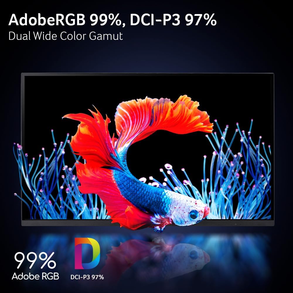 Acer Nitro 27' 4K UHD 3840 x 2160 Gaming IPS MiniLED Monitor | AMD FreeSync Premium | 160Hz Refresh Rate to FHD 320Hz (DFR) | Up to 0.5ms | 1 x Display Port 1.4 & 2 x HDMI 2.1 Ports | XV275K V3biipprx