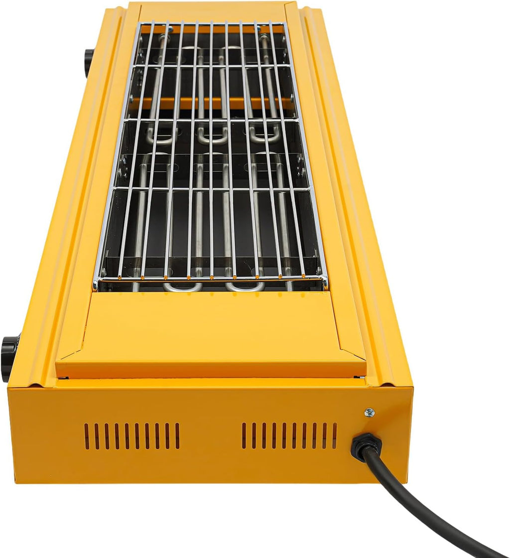 Electric BBQ Grill 3000W Portable BBQ Grill Electric Grills Indoor/Outdoor Cooking with Double Head Temperature Control Electric Grill for Parties, Decks, Patios