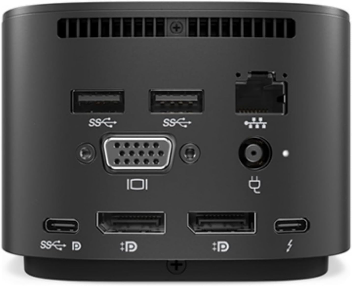 Genuine HP Thunderbolt Dock 120W G2-2UK37ET/ 2UK38ET/ 2UK38UT/ 9LL35AA Multiport Docking Station for Laptop Dual Displays, w/ 120W Power Supply, HDMI Cable, DisplayPort to HDMI Adapter, USB-C Cable