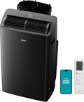 Midea Duo 14,000 BTU (12,000 BTU SACC) High Efficiency Inverter, Ultra Quiet Portable Air Conditioner, Cools up to 550 Sq.Ft., Works with Alexa/Google Assistant, Includes Remote & Window Kit, 2026 New