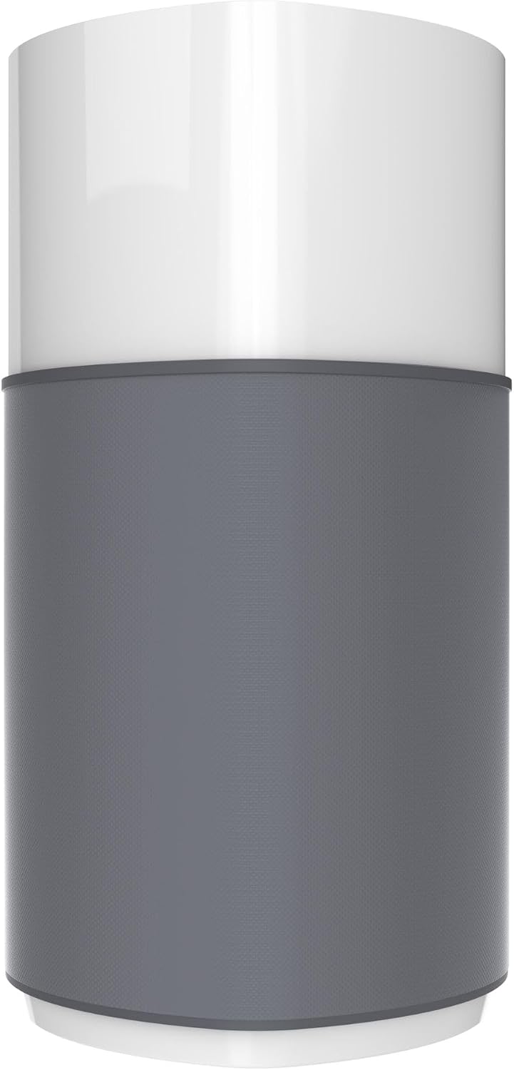 GermGuardian AirSafe XL Smart Air Purifier for Home 360° True HEPA Filter, WiFi and App Enabled, Air Quality Monitor, Large Rooms Up to 1680 Sq Ft, For Smoke, Dust, Pet Dander, Gray/White, AP3250