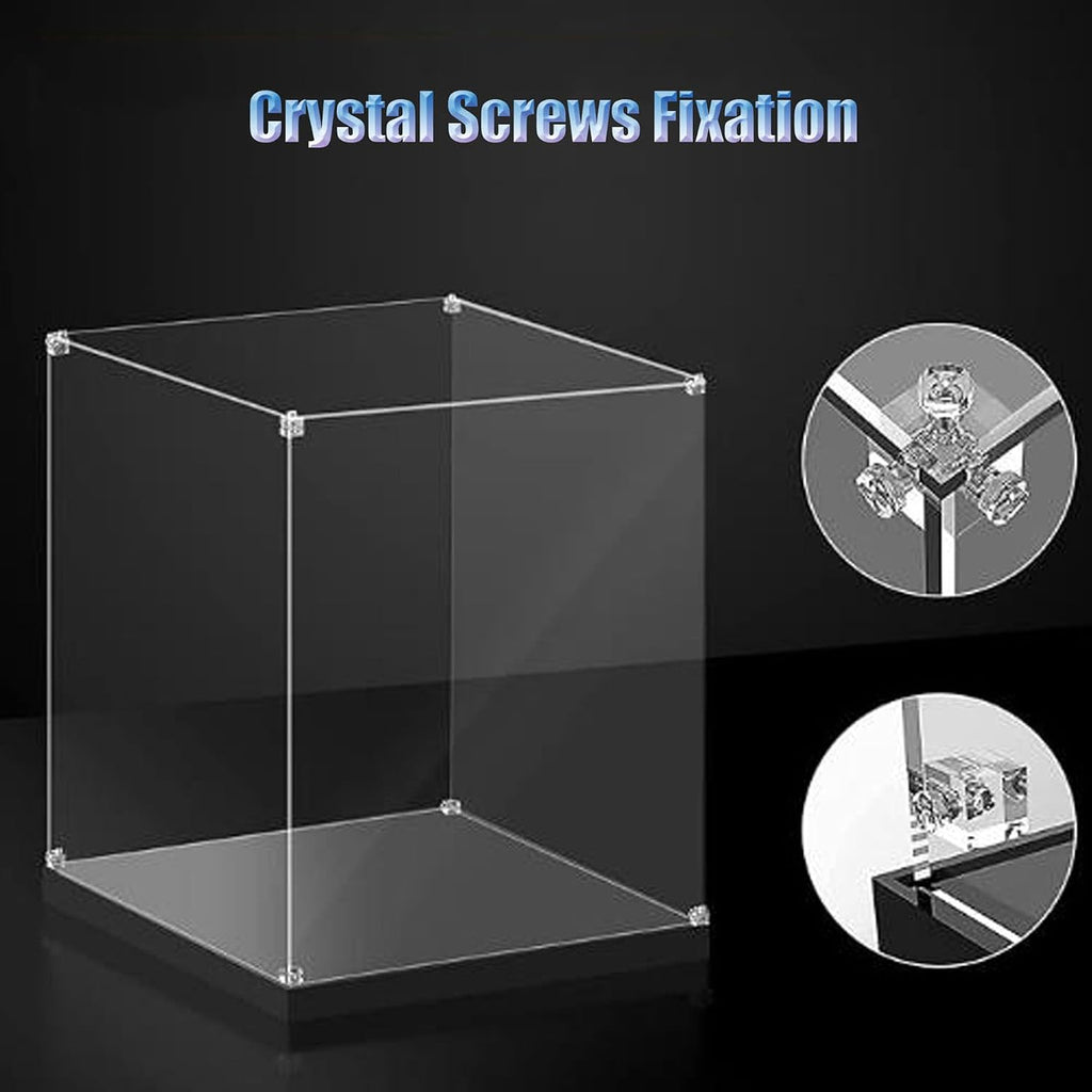 Acrylic Display Case for Lego 76968 Dinosaur Fossil Tyrannosaurus Rex, Dustproof Box, Storage Box, Transparent Box, Display Box Compatible with 76968 (Box Only) (3mm Transparent)