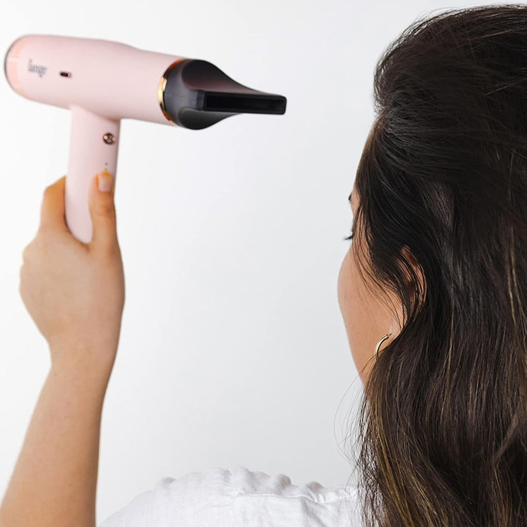 L'ANGE HAIR Le Styliste Hair Dryer | Quiet Brushless Blow Dryer with Diffuser | 1875 Watts for 4X Faster Drying | Hairdryer with 3 Heat & Speed Settings | Best Hair Dryers for Blowouts
